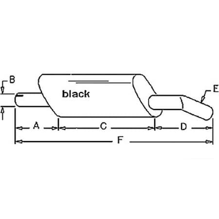 Aftermarket 09700143 Muffler for Versatile 256 276 Tractors MUK40-0063